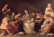 Guido Reni The Girlhood of the Virgin Mary Spain oil painting artist